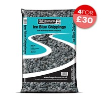 Ice Blue Chippings 20mm - Small Bag