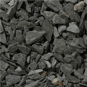 20mm Charcoal Slate Chippings - Small Bag