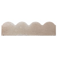 Scalloped Edging 600mm - Grey