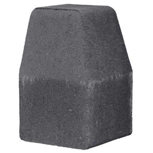 Bradstone Kerb Large Chamfered Upright External Corner - Charcoal