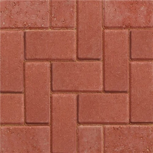 Marshalls Driveway Block 50mm - Red