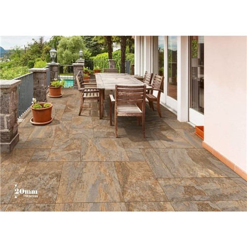 Porcelain Rustic Slate - 900 x 600 Only  (21.60m2 Pack)