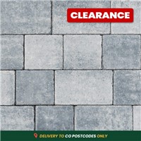 Kingspave Cobble 60mm Mixed Sizes - Silver Grey
