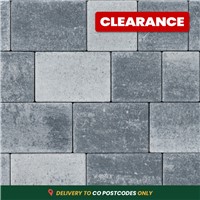 Castlepave Smooth 60mm Mixed Sizes - Silver Grey