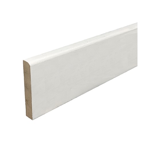 MDF - Round One Edge Skirting (9mm Rad) - 18 x 119 x 4.4m