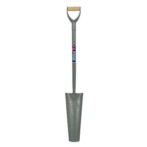 S&J Tubular Steel Shovel - Draining Tool 16"