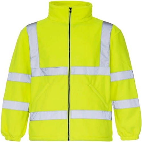 Hi-Vis Yellow Fleece Jacket