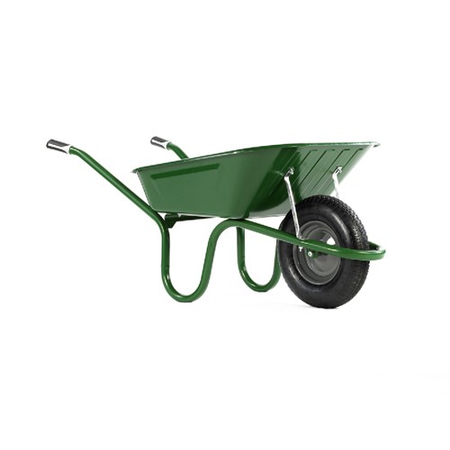 Large Green Wheelbarrow