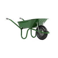 Large Green Wheelbarrow