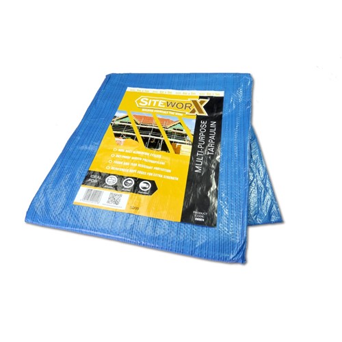 Siteworx Tarpaulin Large - 4m x 5m