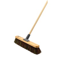 24" Stiff Bassine Mix Platform Broom by Buffalo (includes handle)