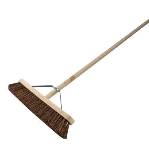 Stiff Bassine Broom - 18 Inches