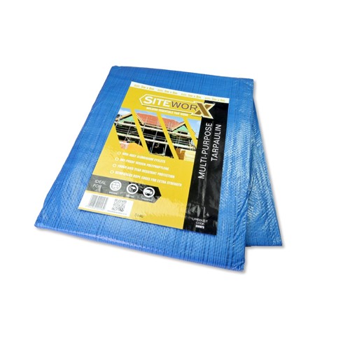 Siteworx Tarpaulin  X-Large - 5m x 8m