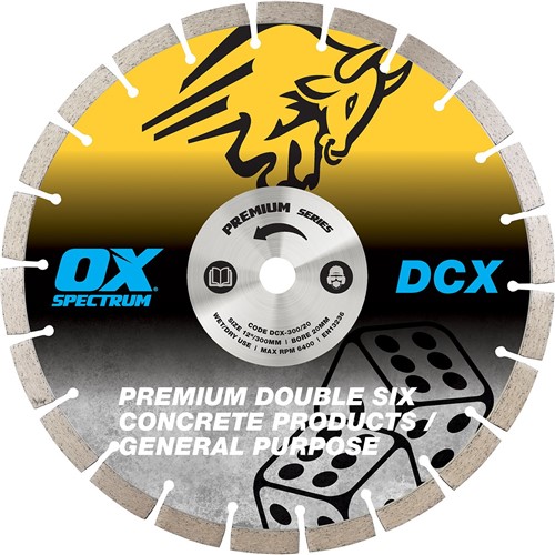 DCX300/20 OX Premium General Purpose Diamond Blade - 300mm