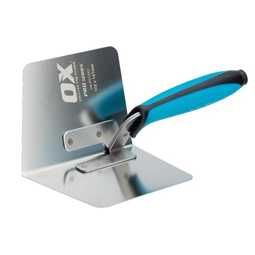 OX Pro Dry Wall Internal Corner Trowel 102mm  x 127mm