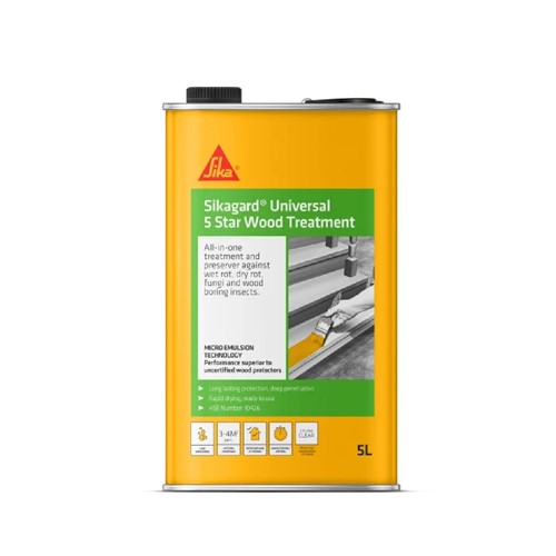 Sikagard Universal 5 Star Wood Treatment - 5L