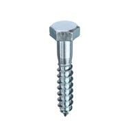 12.0 x 150mm Hex Coach Screw BZP
