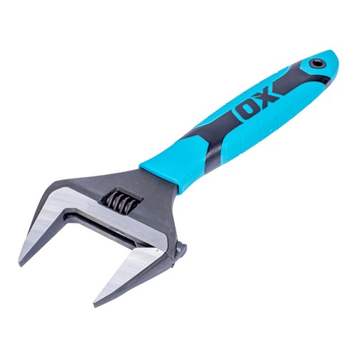 OX-P324612 Ox Pro Series Adjustable Wrench Extra Wide Jaw 300mm (12")