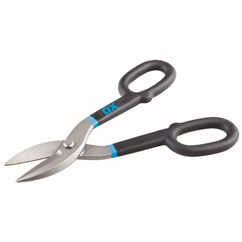 OX-P223010 OX Pro Straight Tin Snips 10"/250mm