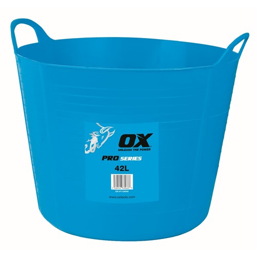 Ox Pro Heavy Duty 42L Flexi Tub