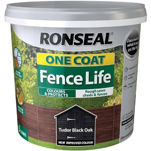 One Coat Fencelife - Tudor Black Oak 5L