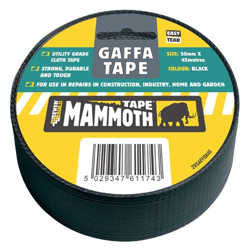 Gaffa Tape - 50m Black