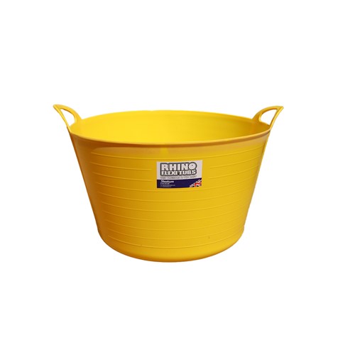 Rhino Flexi Tub Yellow - 75L