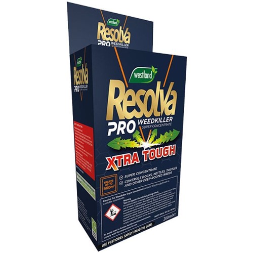 Resolva Pro Xtra Tough Weedkiller Super Concentrate - 200ml