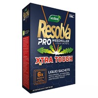 Resolva Pro Xtra Tough Weedkiller 6 x100ml Liquid Sachets