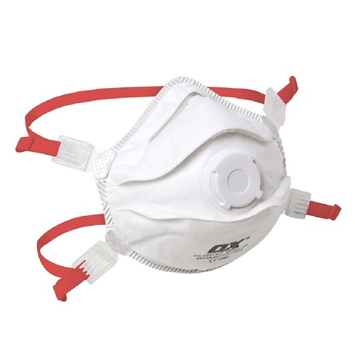 Ox K312 FFP3V NR Moulded Cup Respirator - Valved