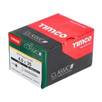 4.0 x 35mm Multi Purpose Screw CSK ZYP - Box of 200