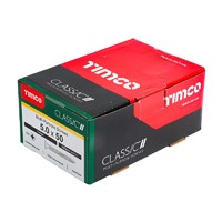 5.0 x 50mm Multi Purpose Screw CSK ZYP - Box of 200