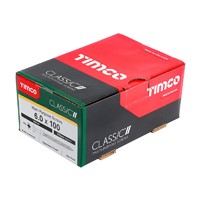 6.0 x 100mm Multi Purpose Screw CSK ZYP - Box of 100