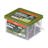 Decking Screw 4.5 x 65mm Green Organic - (Tub of 250)