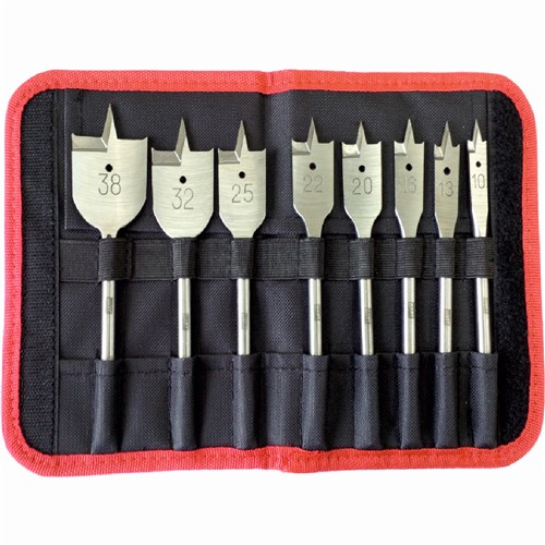 Dart Flat Bit Set - 8 Piece