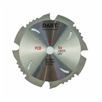 Dart PCD Fiber Cement Saw Blade - 165Dmm x 20B x 4Z