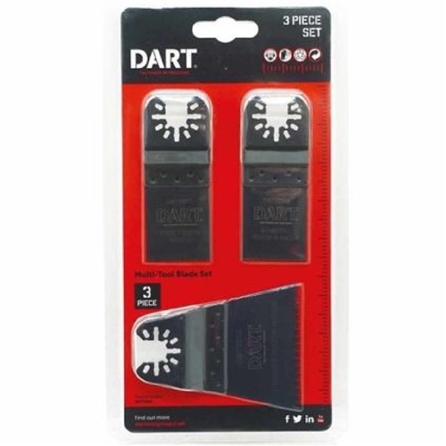 Dart Multi-Tool Blade Set - 3 Piece