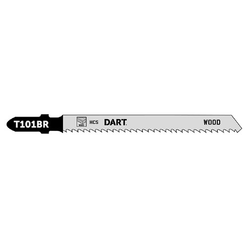 Dart T101BR Wood Cutting Jigsaw Blade - 5 Pk