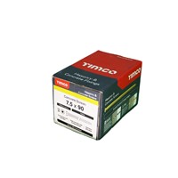 Timco Multi-Fix Concrete Screw ZYP 7.5 x 90mm (Box of 100)