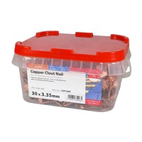 Copper Clout Nails 30 x 3.35mm