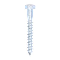 8.0 x 65mm Hex Coach Screw BZP