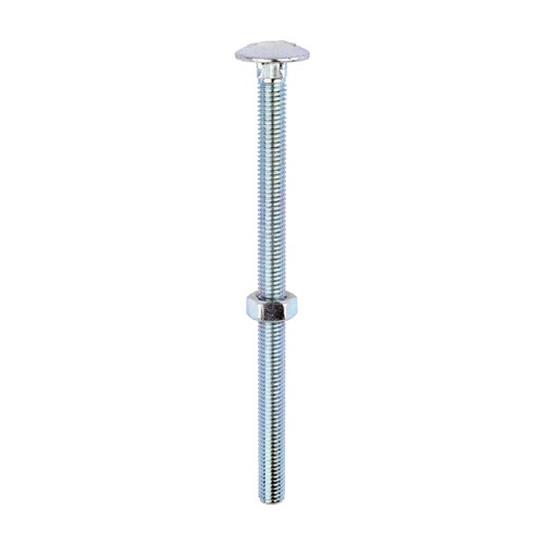 Timco Carriage Bolt & Hex Nut M8 x 130mm