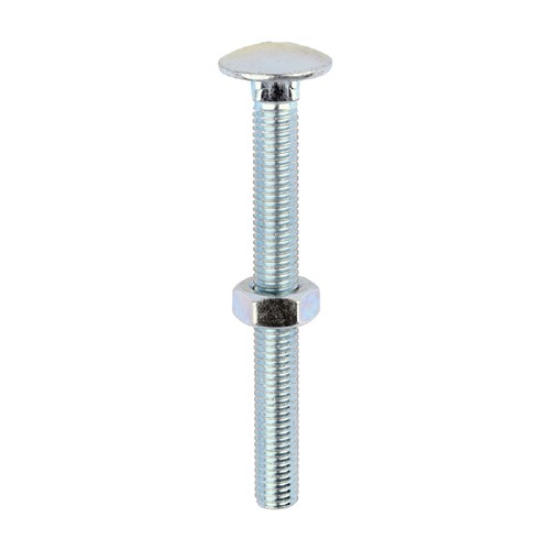 Timco Carriage Bolt & Hex Nut M10 x 100mm