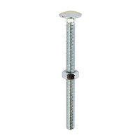 Timco Carriage Bolt & Hex Nut M10 x 130mm