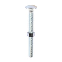 Timco Carriage Bolt & Hex Nut M12 x 130mm