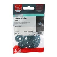 Timco Form A Washer M10 x 21 (Pack of 20)