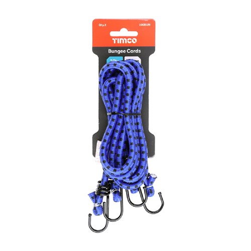 Bungee Cords Standard Duty - Dia 8mm x 100cm