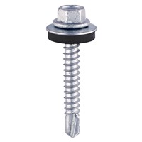 5.5 x 38mm L/S Self Drilling Screw Hex EPDM  - 100 TIMbag