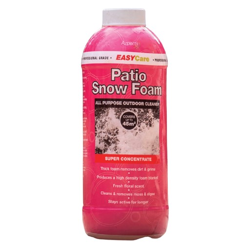 Azpects Patio Snow Foam Cleaner: Super Concentrate - 1L