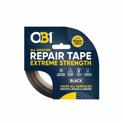 OB1 Extreme Strength Repair Tape - Black